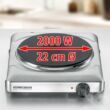 Rommelsbacher THS2022/E Elektromos főzőlap Gastro 2000 W